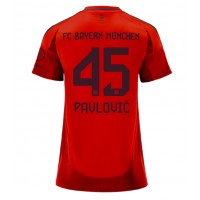 Bayern Munich Aleksandar Pavlovic #45 Heimtrikot Frauen 2024-25 Kurzarm